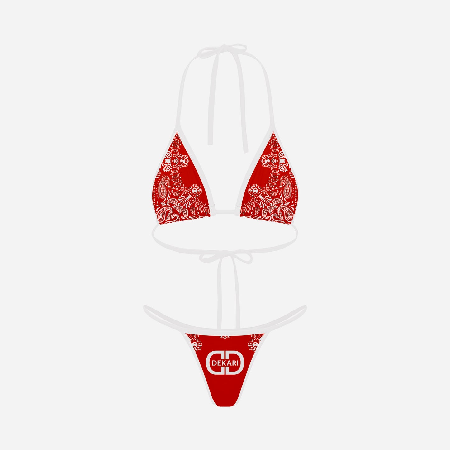 Paisley Triangle Bikini Set