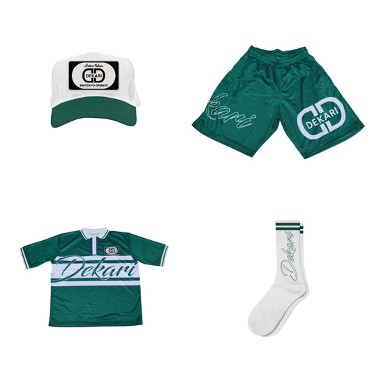 Script Stripe Polo Set